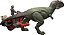 EKRIXINATOSAURUS MATTEL PACOTE DE CAPTURA COM QUADRICICLO JURASSIC WORLD DINOSSAURO ARTICULADO - Imagem 5