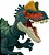 PIATNITZKYSAURUS MATTEL DANGER PACK DINO TRACKERS DINOSSAURO CARNÍVORO ARTICULADO [USADO] - Imagem 2