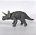 TRICERATOPS HAPPINET MINIATURA JAPONESA DE DINOSSAURO ARTICULADO [USADO] - Imagem 2