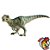 TYRANNOSAURUS REX BULLYLAND 2016 VERDE MINIATURA DINOSSAURO BRINQUEDO TIRANOSSAURO - Imagem 1