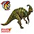 PARASSAUROLOFO PAPO BRINQUEDO RÉPLICA DE DINOSSAURO MINIATURA PARASAUROLOPHUS - Imagem 1