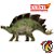 STEGOSAURUS PAPO MINIATURA BRINQUEDO DE DINOSSAURO RÉPLICA COLECIONÁVEL ESTEGOSSAURO [USADO] - Imagem 1