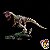 DILOPHOSAURUS SINENSIS I-TOY 2020 NOVA COR DINOSSAURO JURASSIC PARK RÉPLICA COM BASE - Imagem 5