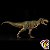 TYRANNOSAURUS REX NANMU 2020 VERDE FIGURA DINOSSAURO JURASSIC WORLD DINOSSAUROS DE COLEÇÃO - Imagem 2