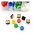 Kit Push Button com Capa Colorida com 50 Unidades - Imagem 3