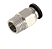Conector Pneumático Inox Bowden PC4-M10 para Tubo PTFE 4mm - Imagem 1