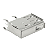 Conector Usb Fêmea 90° com Trava - Imagem 2