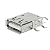 Conector Usb Fêmea 90° com Trava - Imagem 1