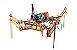 Robô Aranha Quadrupede Estrutura em MDF - Imagem 1