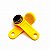 Tag iButton RW1990 64 Bits Amarelo - Chaveiro com Codificação Única - Imagem 1