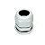 Prensa Cabo PG21 IP68 Branco para cabos de 13 a 18mm - Imagem 1
