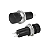 Chave Push Button com Trava PSB-16A Preto - Imagem 1
