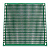 Placa Perfurada Dupla Face 7x9cm  - Verde - Imagem 2