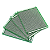 Placa Perfurada Dupla Face 7x9cm  - Verde - Imagem 1