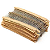 Kit 560 Resistores 1/4W 5% 56 Valores sem Caixa Organizadora - Imagem 2