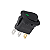 Chave Gangorra Redonda On/Off com Led - Verde - Imagem 1