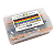 Kit 525 Resistores 17 Valores 1/4W 1% 0Ohm a 1MOhm - Imagem 2
