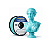 Filamento PLA Azul Tiffany 1Kg 1.75mm Masterprint - Imagem 1