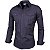 CAMISA SOCIAL SLIM PREMIUM ESTILO EUROPEU MILITAR - Imagem 5