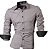 Camisa Social Slim Estilo Asia Ocidental - Imagem 5