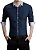 Camisa Social Slim Fit Lançamento Estilo Reino Unido - Imagem 2