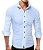 Camisa Social Slim Fit Estilo Grã-bretanha - Imagem 1