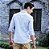 Camisa Jeans Slim Estilo Britânico Lançamento - Imagem 3