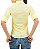 Camisa Manga Longa Feminina Amarelo Liso - Imagem 2