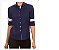 Camisa Feminina Manga longa Detalhes Lisos - Imagem 8
