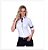Camisa Feminina Manga longa Detalhes Lisos - Imagem 7