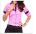 Camisa Feminina Manga longa Detalhes Lisos - Imagem 2