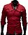 Camisa Social Slim Fit Estilo Militar - Imagem 4