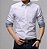 Camisa Social Masculina Slim Fit estilo Finlândia - Imagem 3