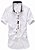 Camisa Social slim fit manga curta estilo Catalão - Imagem 3