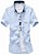 Camisa Social slim fit manga curta estilo Catalão - Imagem 2