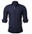 Camisa Social Slim Fit Manga Longa Estilo Paris - Imagem 3