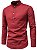 Camisa de Linho Manga Longa Estilo Noruega - Imagem 4