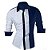 Camisa Social Slim Manga Longa Estilo Filadélfia - Imagem 2