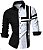Camisa Slim Manga Longa Estilo Reino Unido - Imagem 2