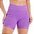 bermuda meia coxa  lilac com barra - Imagem 1