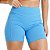 bermuda meia coxa celeste com barra - Imagem 1