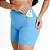 bermuda meia coxa celeste com barra - Imagem 2