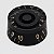 Knob Preto Guitarra Baixo Les Paul SG PRS Unidade - Imagem 1
