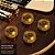 Knob Dourado Guitarra Baixo Les Paul SG PRS Stratocaster Unidade - Imagem 2
