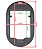 Moldura Adaptador Captador Fishman Violão Condor H-750 Akkord - Imagem 3