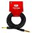 Cabo de Audio P10 P10 5 Metros Emborrachado Preto - Imagem 2