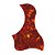 Escudo para Violão Folk Jumbo Classico Aço Nylon Vermelho - Imagem 4