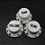 Kit 3 Knobs Guitarra Stratocaster 2 Tone 1 Volume Cor Branco - Imagem 2