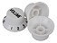 Kit 3 Knobs Guitarra Stratocaster 2 Tone 1 Volume Cor Branco - Imagem 3