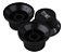 Kit 3 Knobs Guitarra Stratocaster 2 Tone 1 Volume Cor Preto - Imagem 3